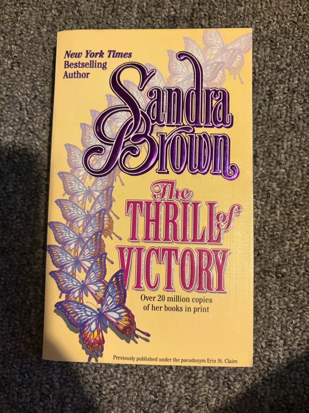The thrill of victory by Sandra brown